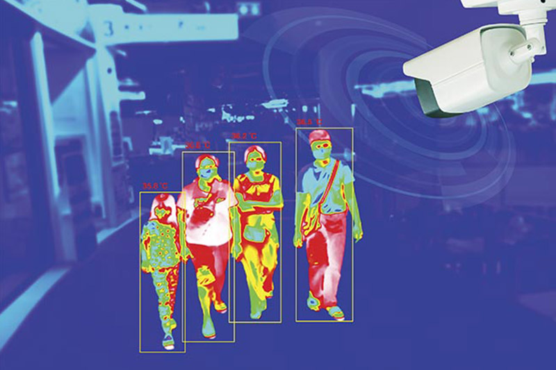 Ai thermal camera for critical environment